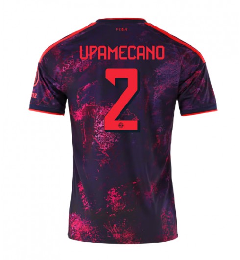 Bayern Munich Dayot Upamecano #2 Alternativní Dres 2026-27 Krátký Rukáv Bayern Munich Dayot Upamecano #2 Alternativní Dres 2026-27 Krátký Rukáv